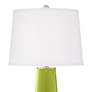 Thumbnail3 of Color Plus Leo 29 1/2" Parakeet Green Glass Table Lamps Set of 2 more views