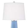 Color Plus Leo 29 1/2" Placid Blue Glass Table Lamps Set of 2