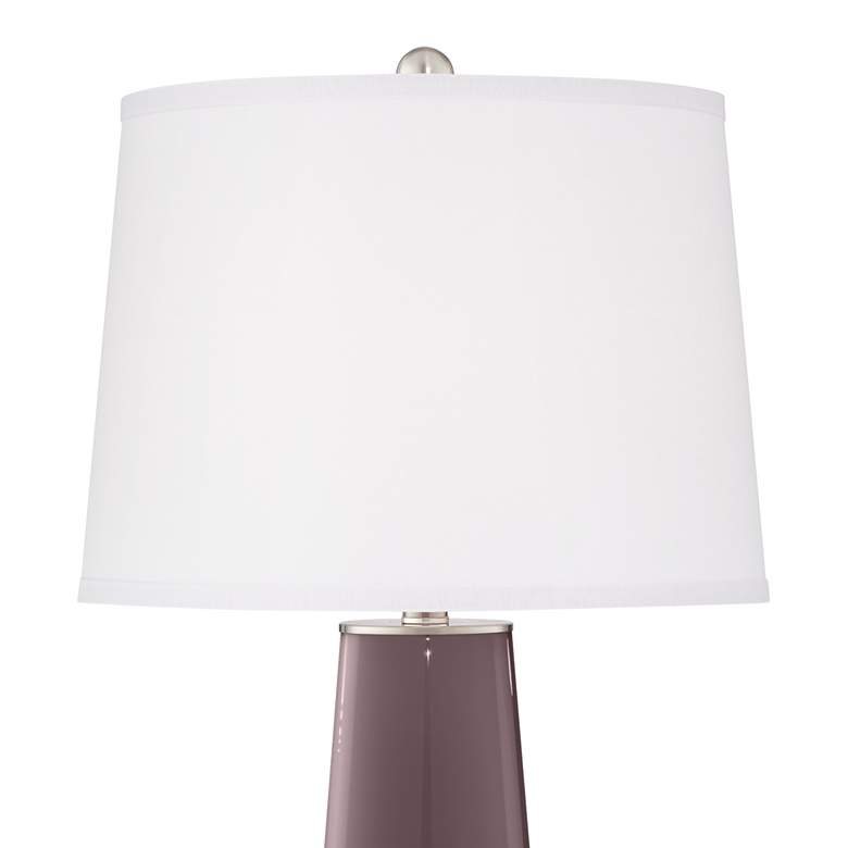 Image 3 Color Plus Leo 29 1/2" Poetry Plum Purple Table Lamps Set of 2 more views