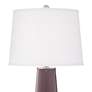 3_Color Plus Leo 29 1/2" Poetry Plum Purple Table Lamps Set of 2 more views