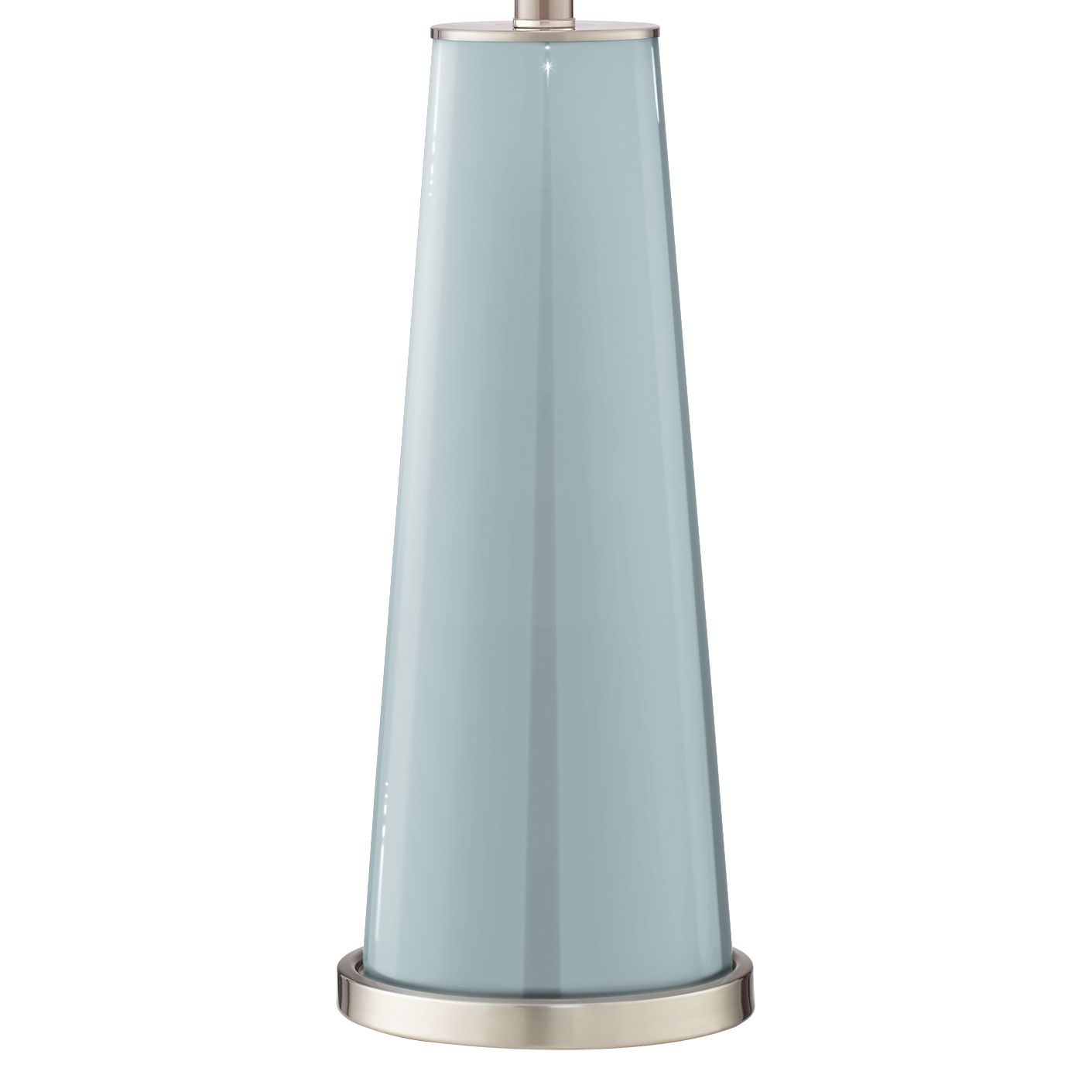 Image 5 Color Plus Leo 29 1/2" Rain Blue Glass Table Lamps Set of 2 more views