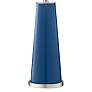 4_Color Plus Leo 29 1/2" Regatta Blue Modern Glass Table Lamps Set of 2 more views