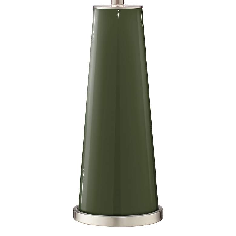 Image 4 Color Plus Leo 29 1/2" Secret Garden Green Glass Table Lamps Set of 2 more views