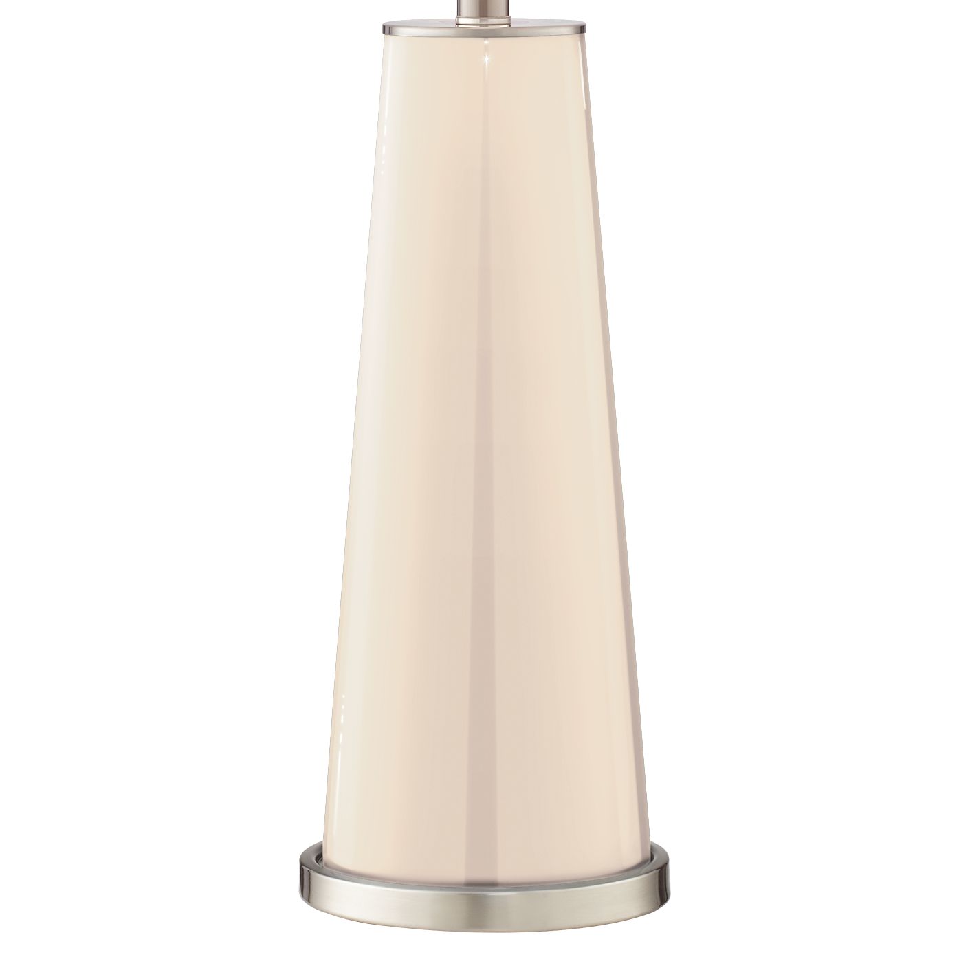 Image 4 Color Plus Leo 29 1/2" Steamed Milk White Glass Table Lamps Set of 2 more views