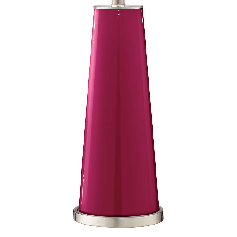 Image 4 Color Plus Leo 29 1/2" Vivacious Pink Glass Table Lamps Set of 2 more views