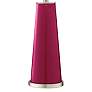 4_Color Plus Leo 29 1/2" Vivacious Pink Glass Table Lamps Set of 2 more views