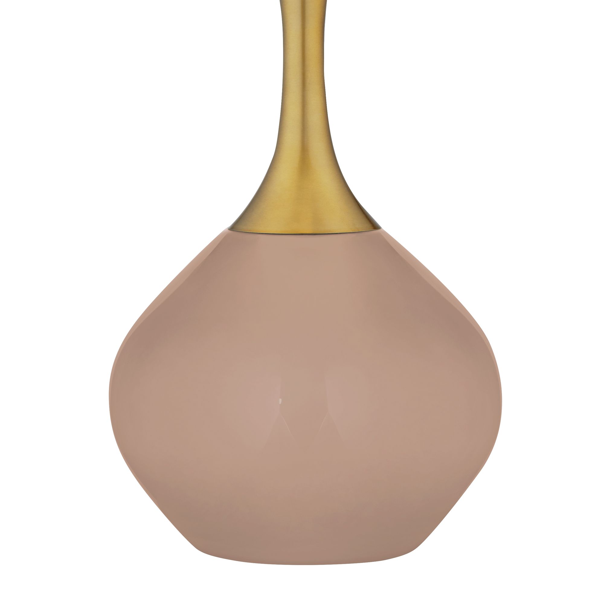 Image 4 Color Plus Nickki Brass 30 1/2" High Redend Point Table Lamp more views