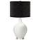Color Plus Ovo 28 1/2" Black Gold Shade Winter White Table Lamp