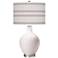 Color Plus Ovo 28 1/2" Bold Stripe Shade Smart White Table Lamp