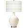 Color Plus Ovo 28 1/2" Bold Stripe West Highland White Table Lamp