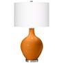 Color Plus Ovo 28 1/2" Cinnamon Spice Orange Table Lamp