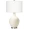 Color Plus Ovo 28 1/2" Diamonds Shade West Highland White Table Lamp