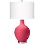 Color Plus Ovo 28 1/2" Eros Pink Table Lamp