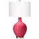 Color Plus Ovo 28 1/2" Eros Pink Table Lamp