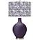 Color Plus Ovo 28 1/2" Gardenia Shade Quixotic Plum Purple Table Lamp