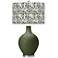 Color Plus Ovo 28 1/2" Gardenia Shade Secret Garden Green Table Lamp