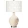 Color Plus Ovo 28 1/2" Gardenia Shade Steamed Milk White Table Lamp