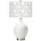 Color Plus Ovo 28 1/2" Gardenia Shade Winter White Table Lamp