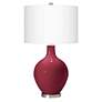 Color Plus Ovo 28 1/2" High Antique Red Glass Table Lamp