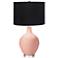 Color Plus Ovo 28 1/2" High Black Shade Rustique Table Lamp
