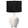 Color Plus Ovo 28 1/2" High Black Shade Smart White Table Lamp