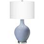 Color Plus Ovo 28 1/2" High Blue Sky Glass Table Lamp