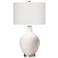 Color Plus Ovo 28 1/2" High Diamonds Shade Smart White Table Lamp