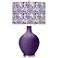 Color Plus Ovo 28 1/2" High Gardenia Shade Acai Purple Table Lamp