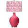 Color Plus Ovo 28 1/2" High Gardenia Shade Eros Pink Table Lamp
