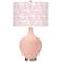 Color Plus Ovo 28 1/2" High Gardenia Shade Rose Pink Table Lamp