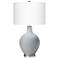 Color Plus Ovo 28 1/2" High Modern Uncertain Gray Table Lamp
