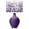 Color Plus Ovo 28 1/2" High Mosaic Shade Acai Purple Table Lamp