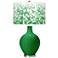 Color Plus Ovo 28 1/2" High Mosaic Shade Envy Green Table Lamp