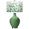Color Plus Ovo 28 1/2" High Mosaic Shade Garden Grove Green Table Lamp