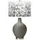 Color Plus Ovo 28 1/2" High Mosaic Shade Gauntlet Gray Table Lamp