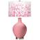 Color Plus Ovo 28 1/2" High Mosaic Shade Haute Pink Table Lamp