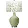 Color Plus Ovo 28 1/2" High Mosaic Shade Majolica Green Table Lamp