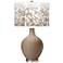 Color Plus Ovo 28 1/2" High Mosaic Shade Mocha Brown Table Lamp