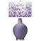 Color Plus Ovo 28 1/2" High Mosaic Shade Purple Haze Table Lamp