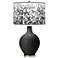 Color Plus Ovo 28 1/2" High Mosaic Shade Tricorn Black Table Lamp
