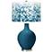 Color Plus Ovo 28 1/2" High Oceanside Mosaic Giclee Ovo Table Lamp