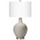 Color Plus Ovo 28 1/2" High Requisite Gray Table Lamp