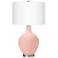 Color Plus Ovo 28 1/2" High Rose Pink Table Lamp