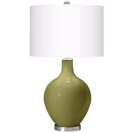 Image2 of Color Plus Ovo 28 1/2" High Rural Green Table Lamp