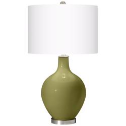 Color Plus Ovo 28 1/2&quot; High Rural Green Table Lamp