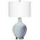 Color Plus Ovo 28 1/2" High Take Five Blue Table Lamp