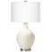 Color Plus Ovo 28 1/2" High West Highland White Glass Table Lamp