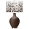 Color Plus Ovo 28 1/2" Mosaic Shade Carafe Brown Table Lamp