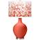 Color Plus Ovo 28 1/2" Mosaic Shade Koi Orange Table Lamp