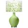 Color Plus Ovo 28 1/2" Mosaic Shade Lime Rickey Green Table Lamp